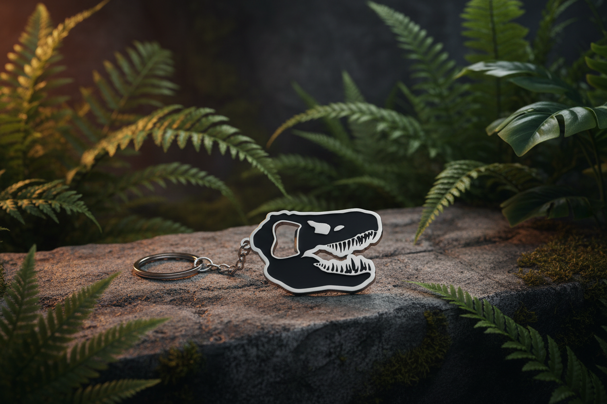 T-Rex Bottle Opener Keychain