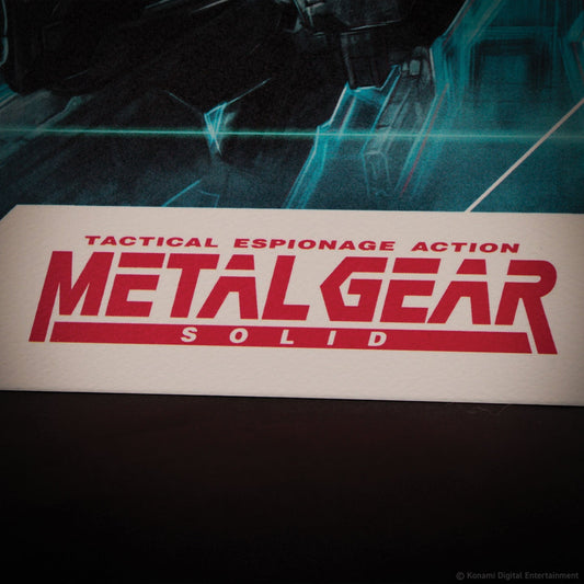 Affiche collector Metal Gear Solid - Montage A3