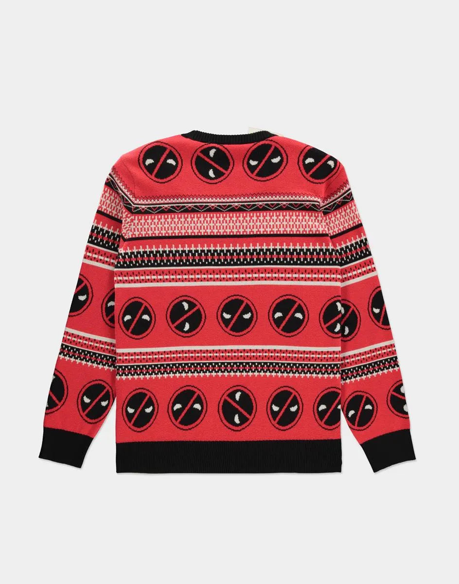 Pull de Noël Marvel Deadpool Here Comes Deadpool Difuzed Pull