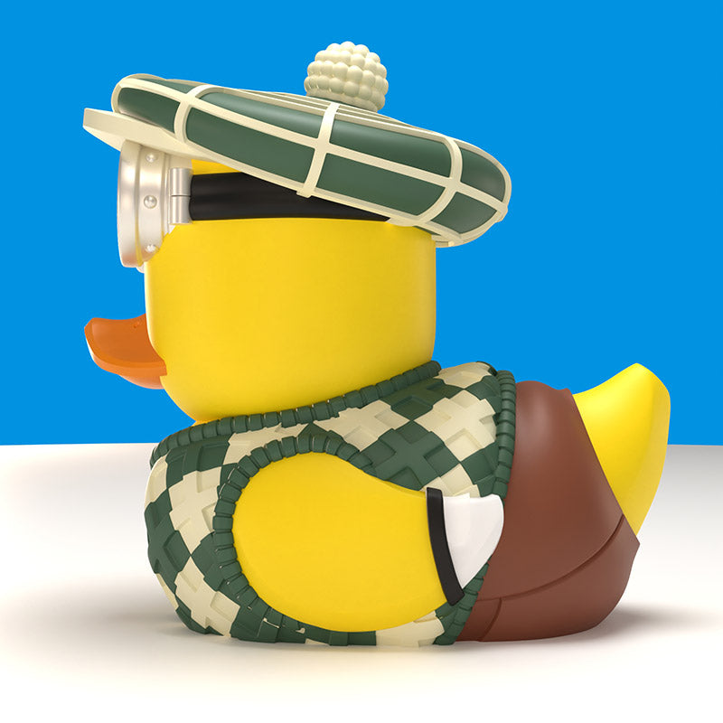 Canard TUBBZ Les Minions – Kevin en tenue de golf (édition Mini) – vue de profil