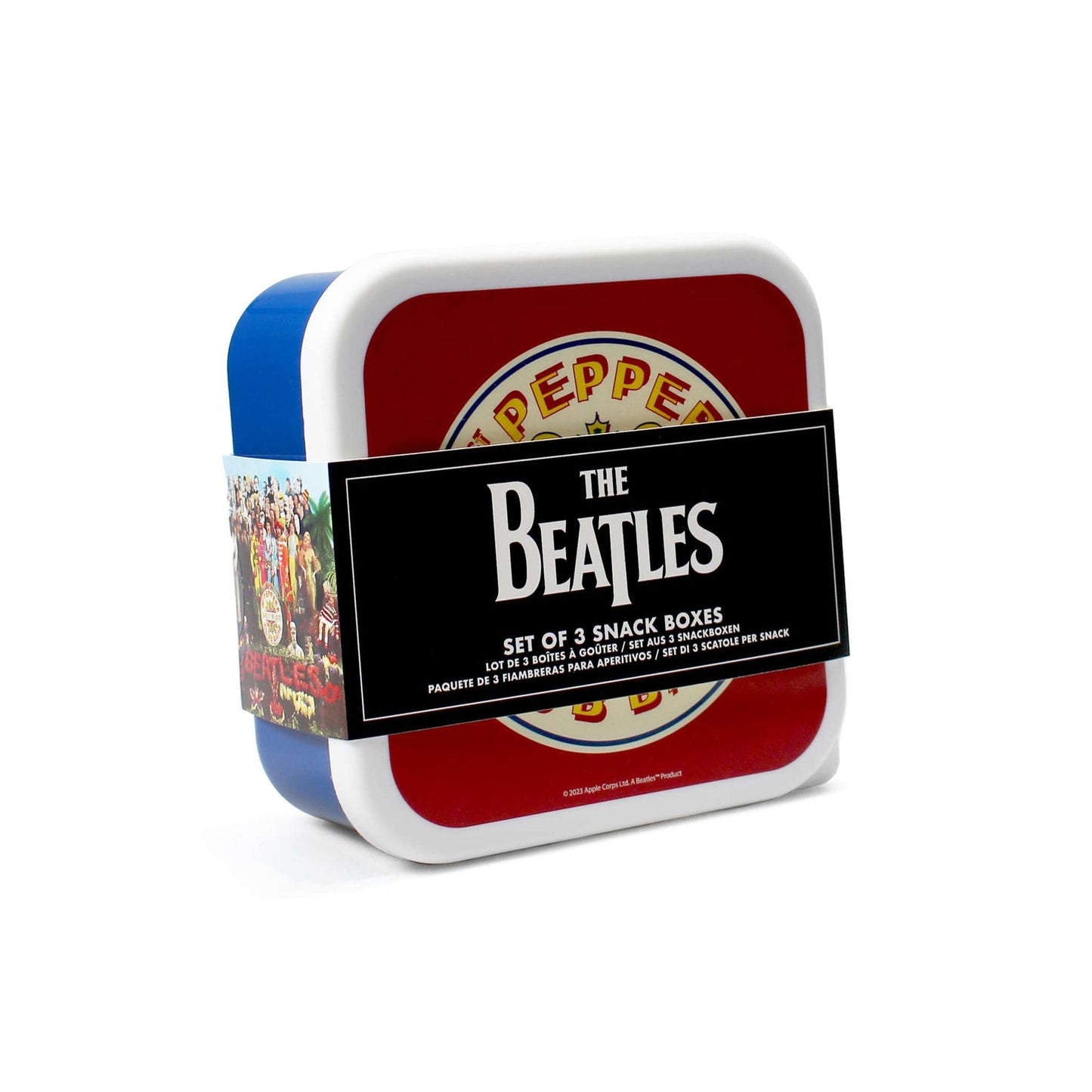 Set of 3 The Beatles - Sgt. Pepper Snack Boxes