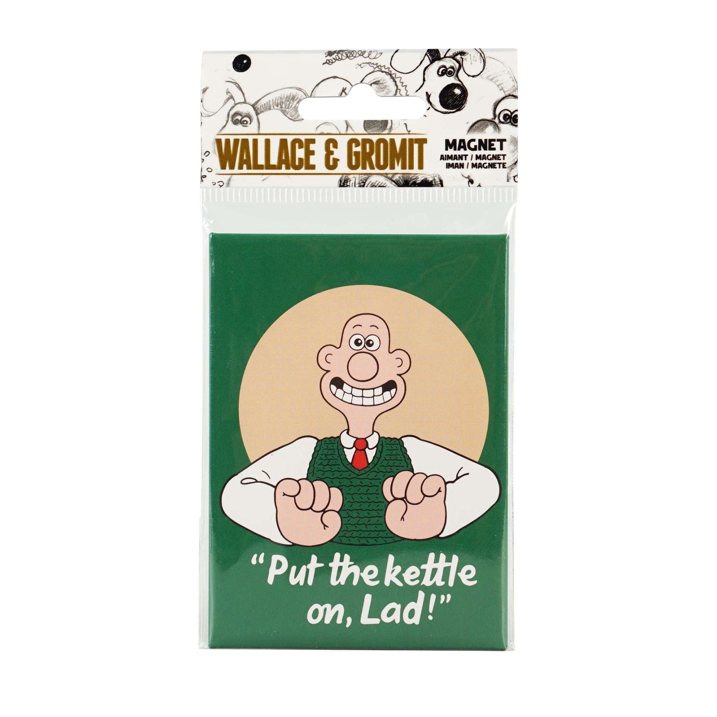 Aimant Wallace & Gromit - Wallace