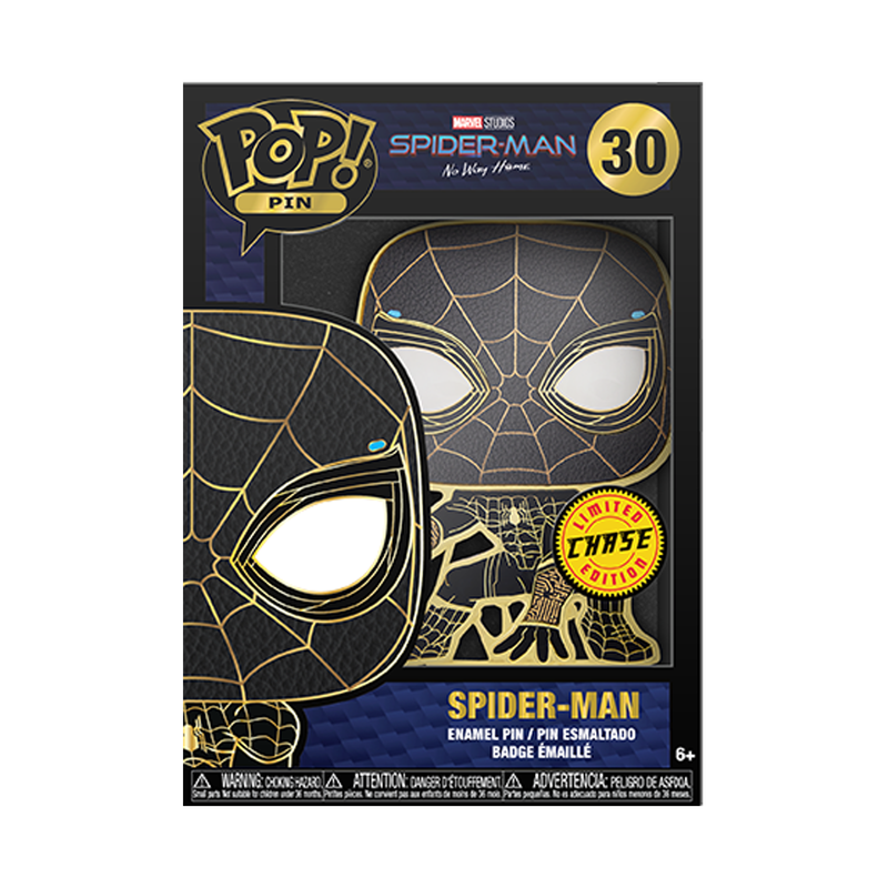 pop pin spider man glow 30