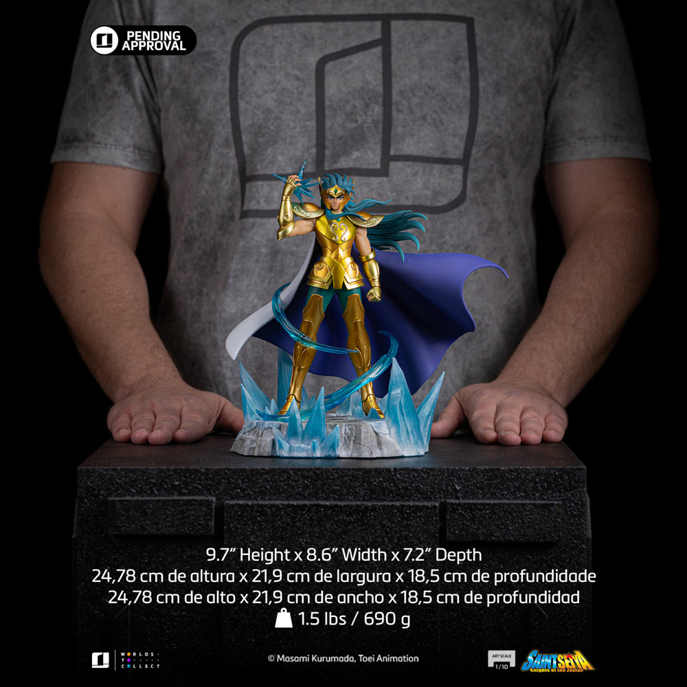 Statue Aquarius Camus - Saint Seiya - Art Scale 1/10