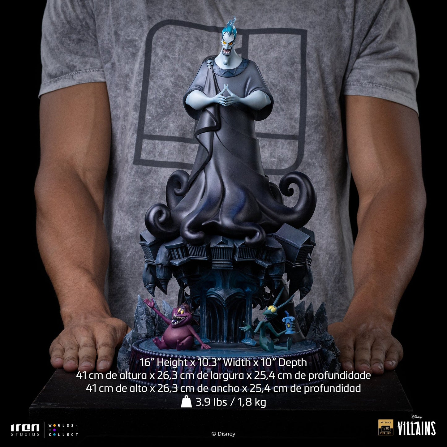 Statue Hades Deluxe - Disney's Villains - Art Scale 1/10 - Disney Classics