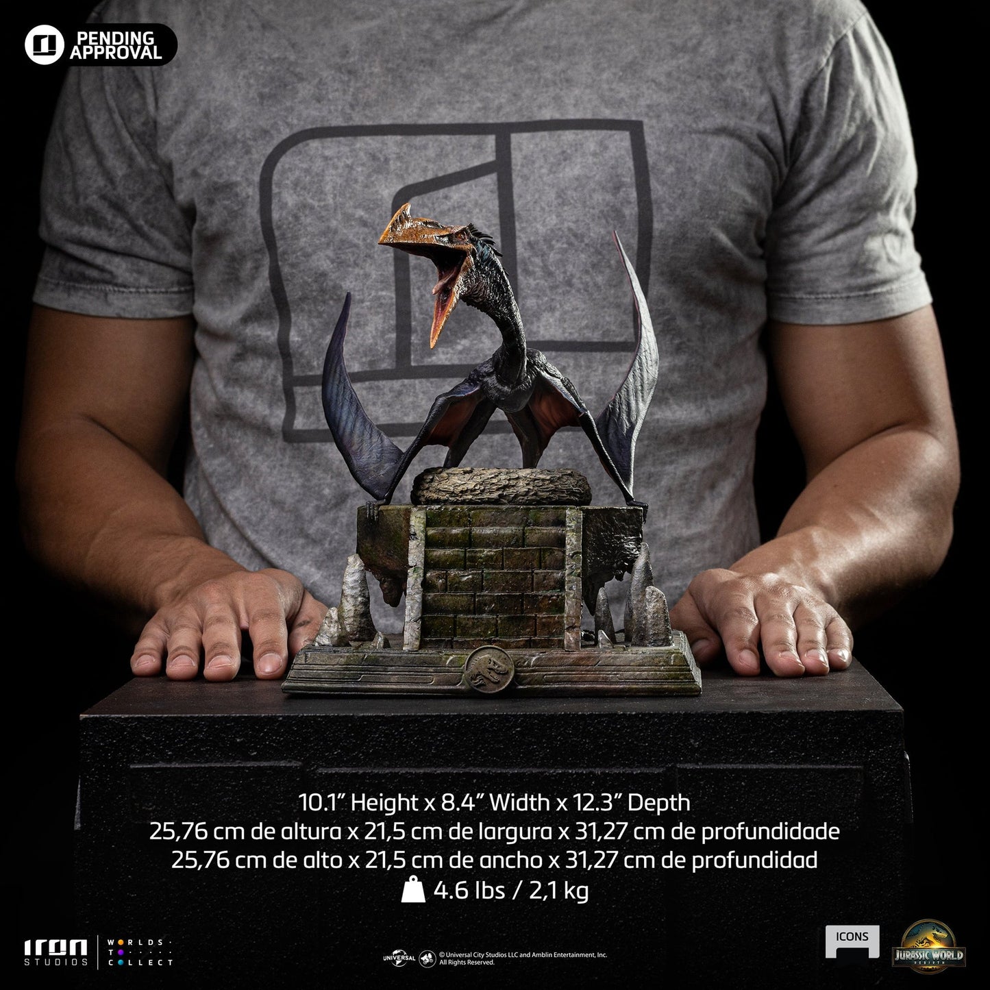 Statue Quetzalcoatlus - Jurassic World: Rebirth - Icons