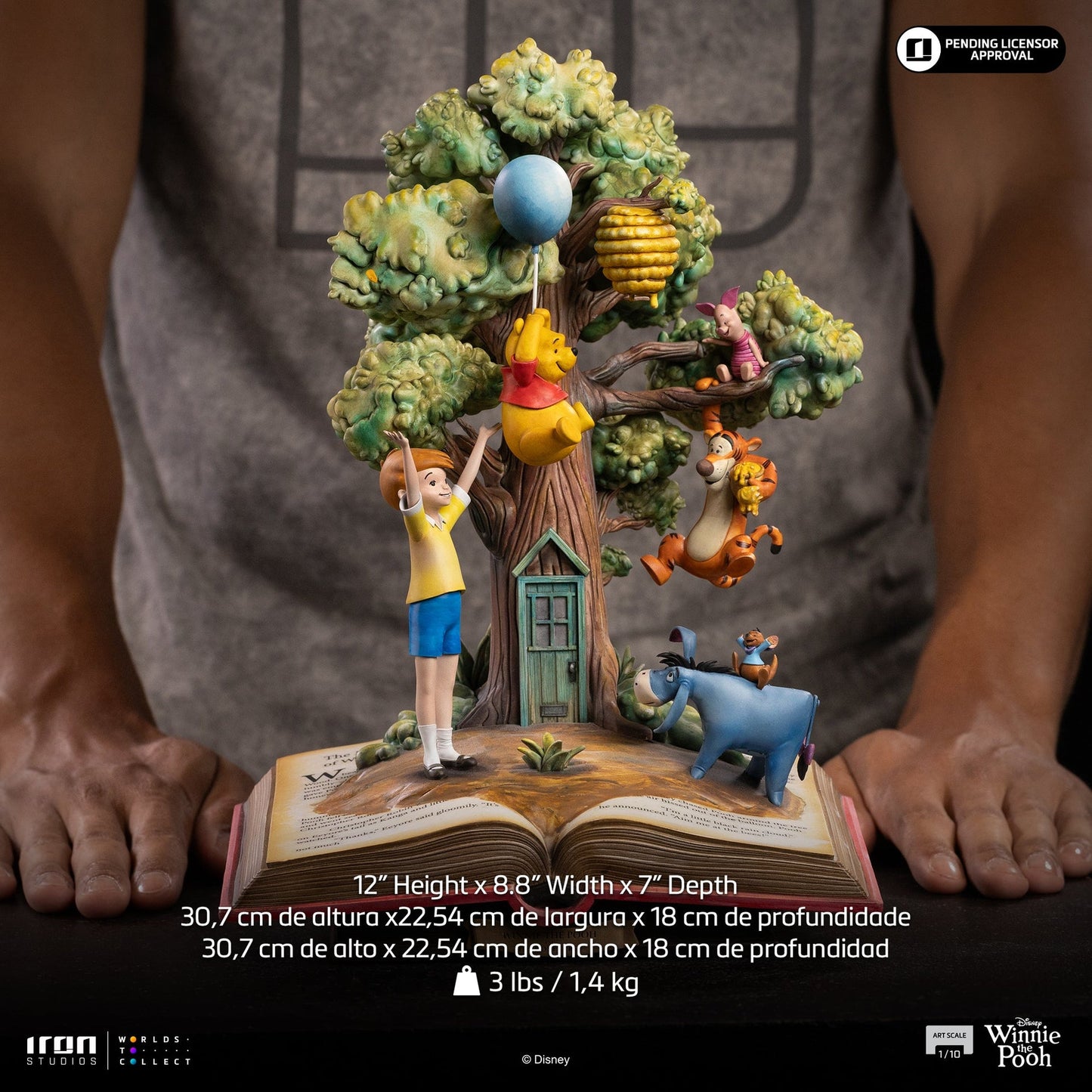 Statue Winnie the Pooh and Friends (100th Anniversary) - Disney Classics - Deluxe Art Scale 1/10