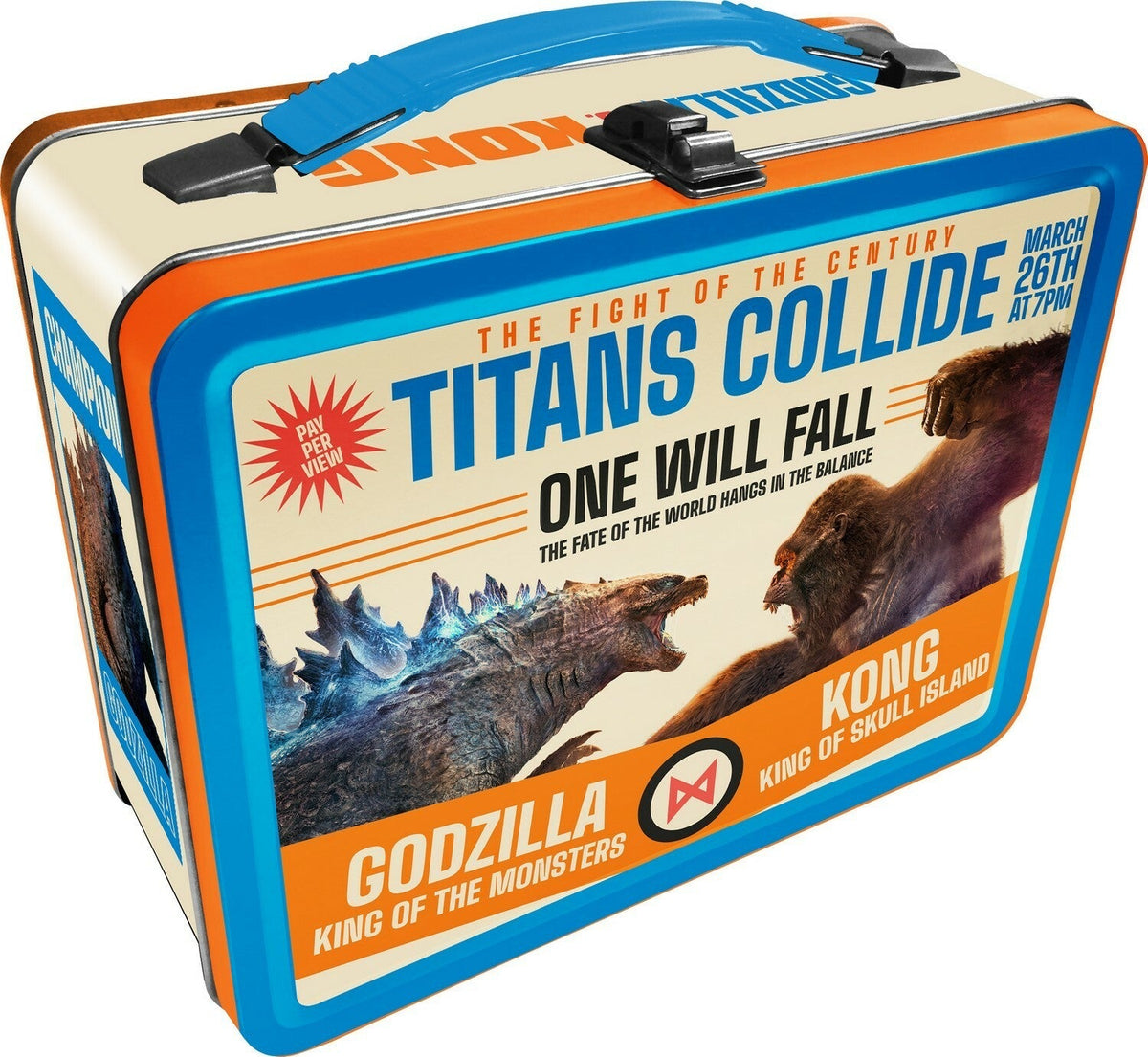 Boîte valise en étain Godzilla vs. Kong - vue 8