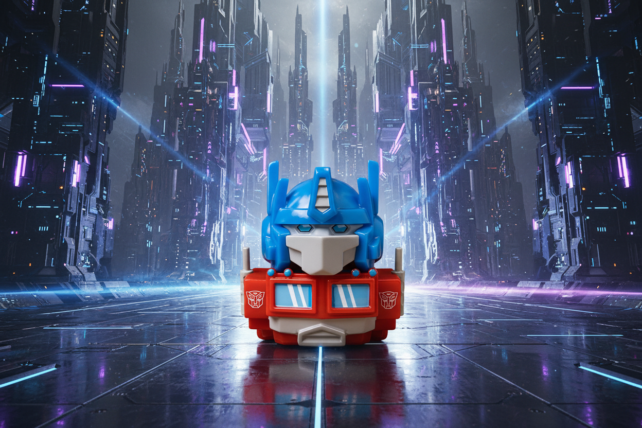 Canard Transformers: Optimus Prime TUBBZ (First Edition) - vue 11