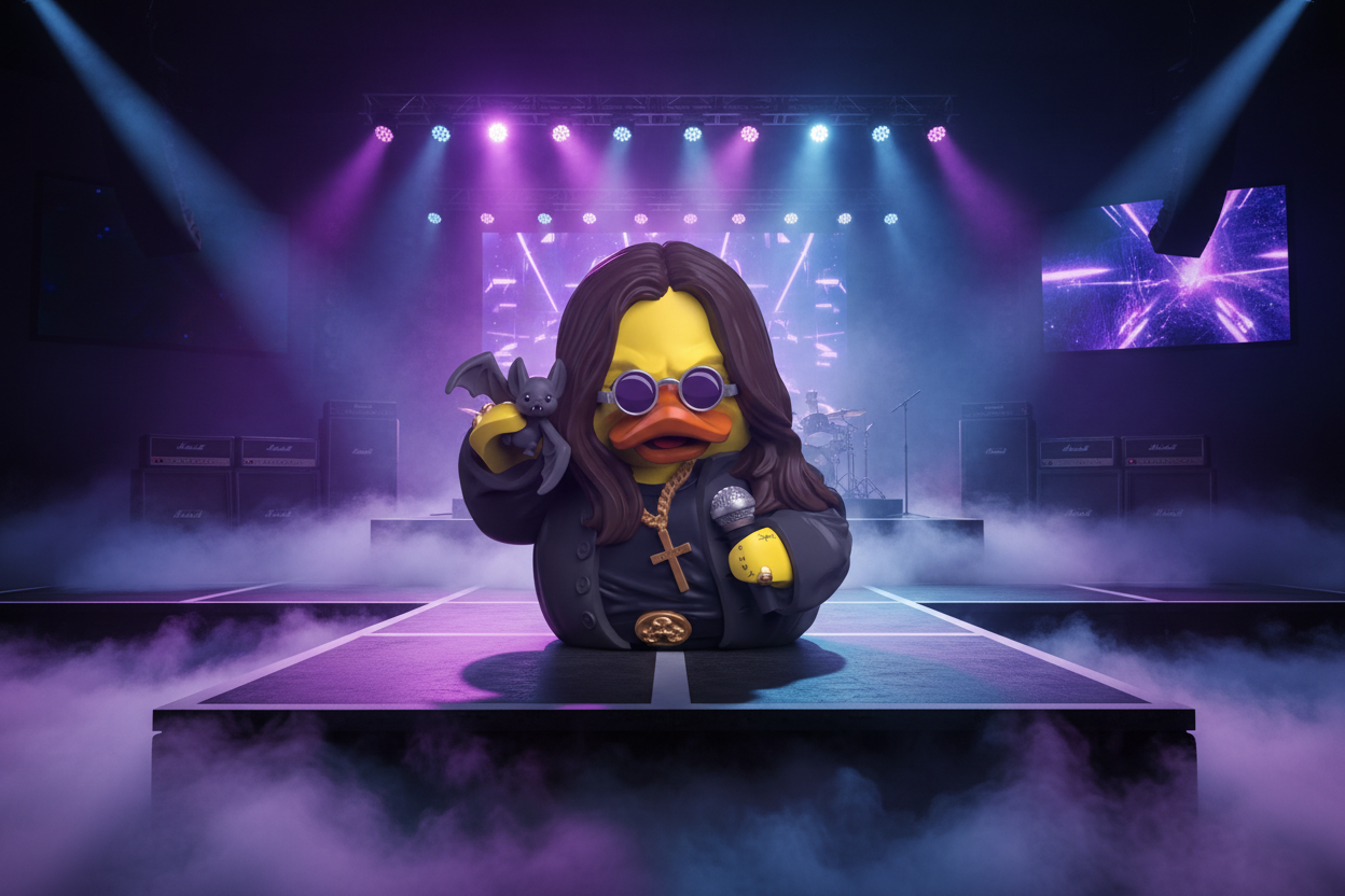 Canard Ozzy Osbourne: Ozzy Osbourne TUBBZ (First Edition) - vue 9