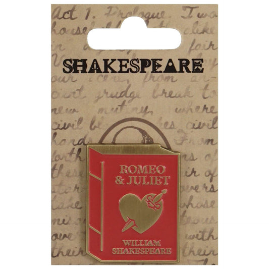 Shakespeare Enamel Pin - Romeo and Juliet