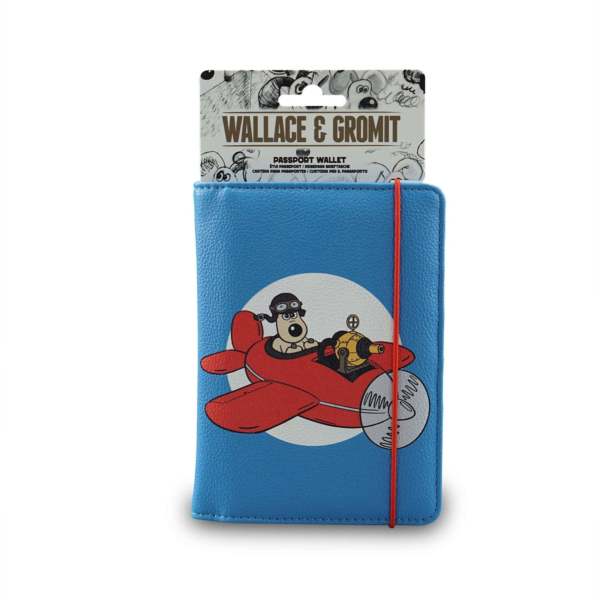 Wallace & Gromit Passport Holder - Gromit