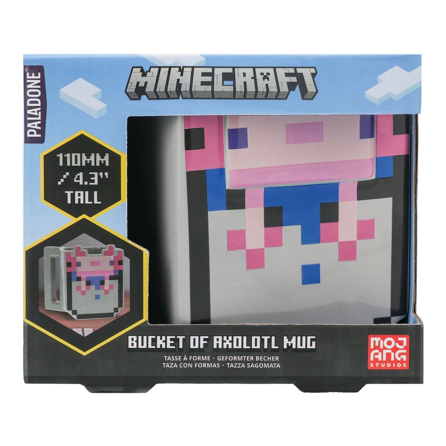 3D Minecraft Mug - Axolotl