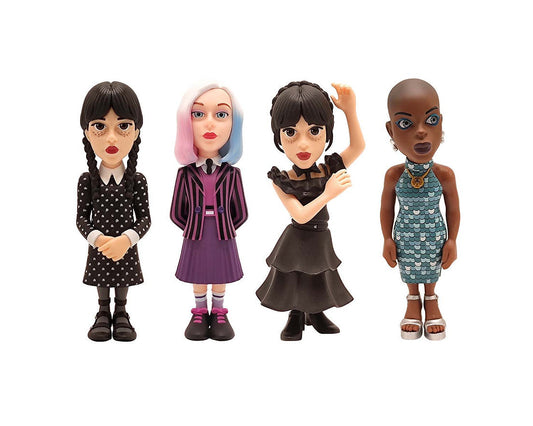 Pack of 4 figurines - Wednesday