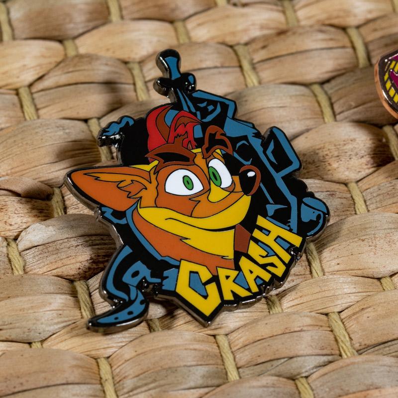 Pin's Crash Bandicoot Set 1.1 – Pin Kings Numskull