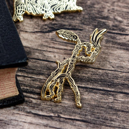 Pin's Animaux fantastiques Bébé Niffler & Botruc – Pin Kings Numskull
