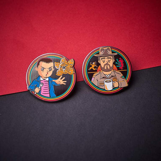 Pin's Stranger Things Onze & Jim Set 1.1 – Pin Kings Numskull