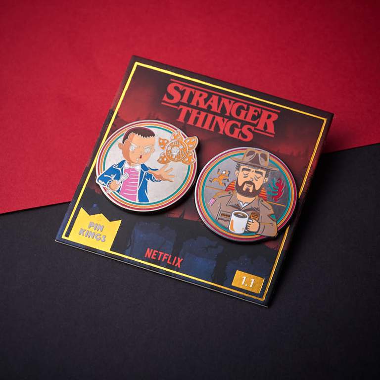 Pin's Stranger Things Onze & Jim Set 1.1 – Pin Kings Numskull