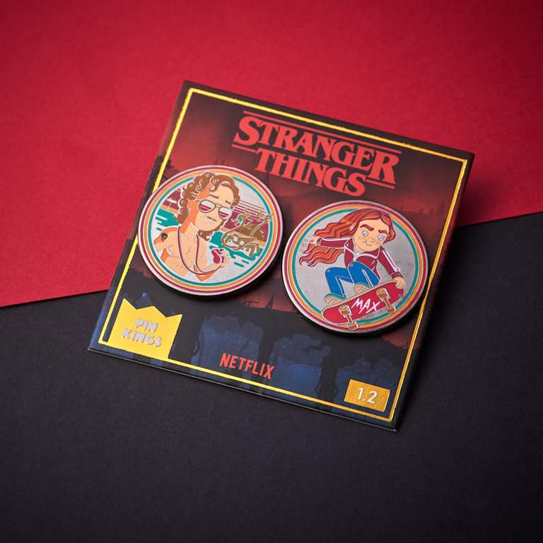 Pin's Stranger Things Billy & Max Set 1.2 – Pin Kings Numskull
