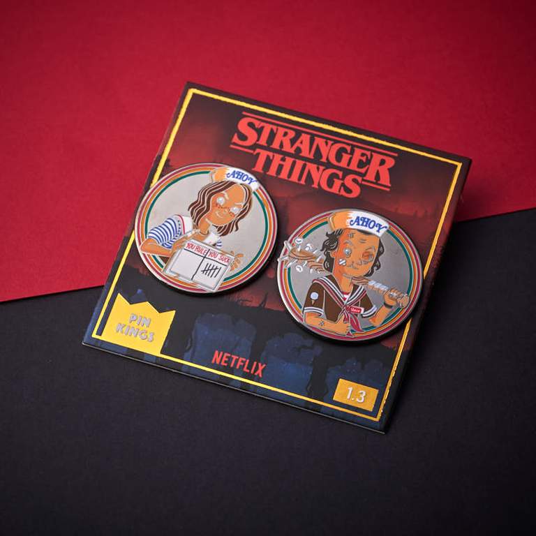 Pin's Stranger Things Steve & Robin Set 1.3 – Pin Kings Numskull