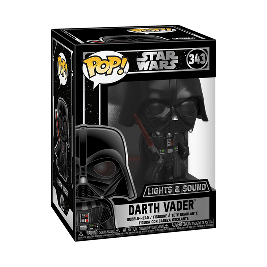 pop lights and sounds darth vader 343