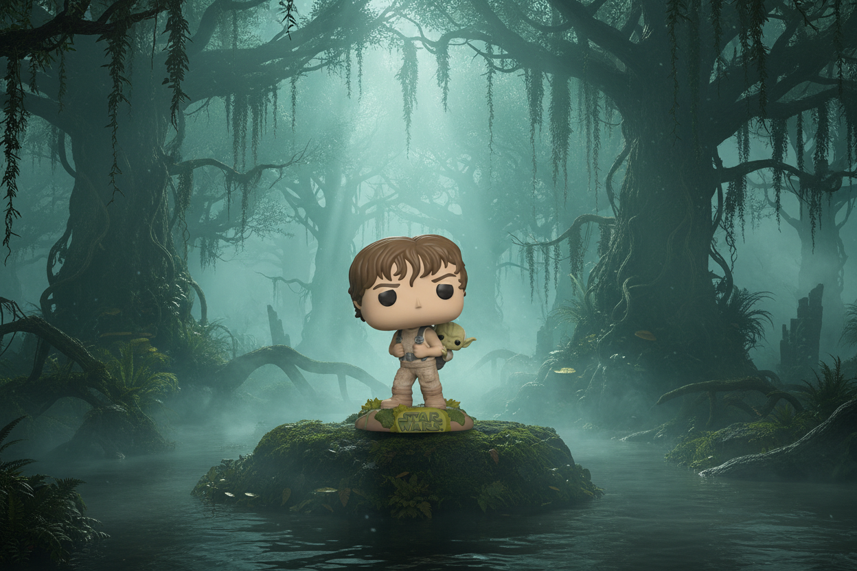 Funko Pop! Luke Skywalker & Yoda – Star Wars