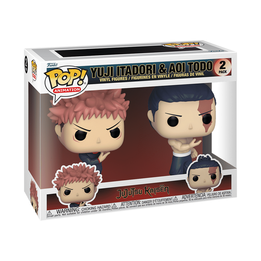 Funko Yuji Itadori & Aoi Todo 2-Pack – Jujutsu Kaisen