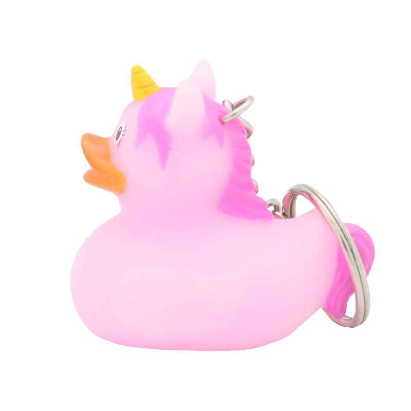 Porte-Clés Canard Licorne Rose – vue 6