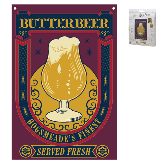 Bannière murale Harry Potter - Butterbeer