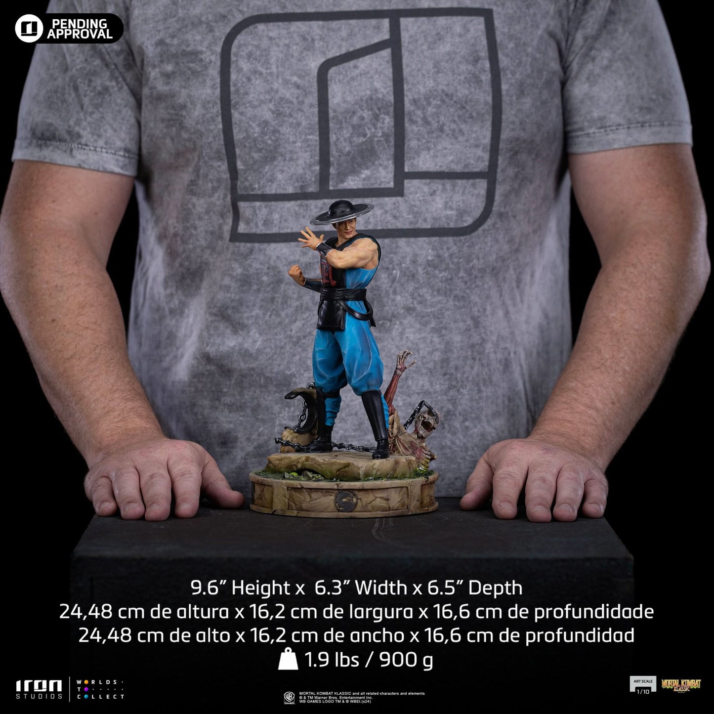 Statue Kung Lao - Mortal Kombat - Art Scale 1/10