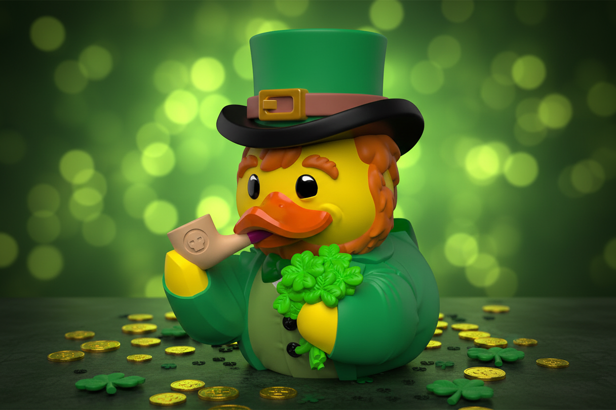 St. Patrick's Day Duck