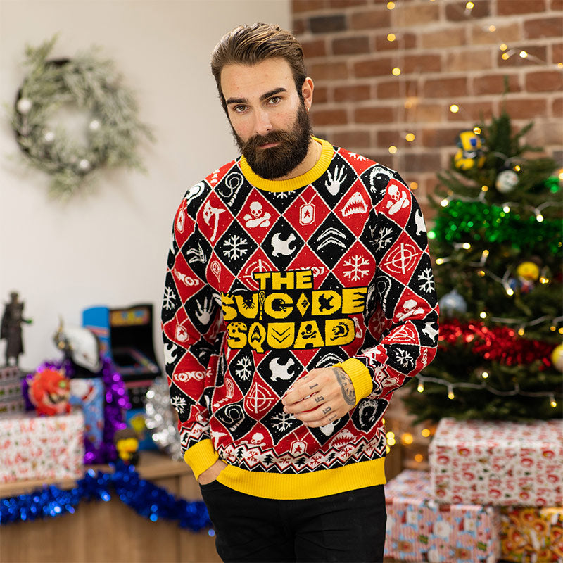 Pull de Noël Suicide Squad