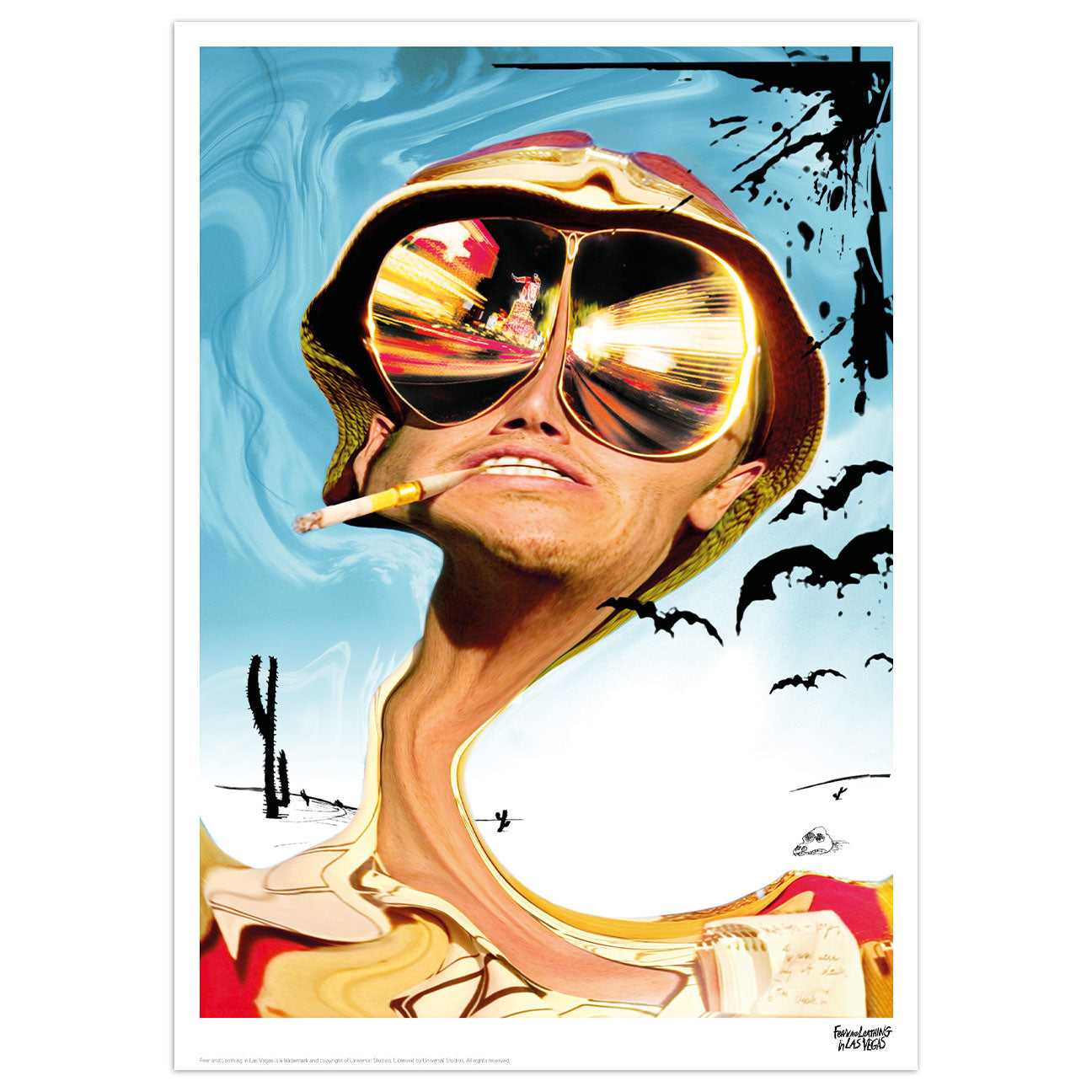 Affiche collector Fear - and Loathing in Las Vegas