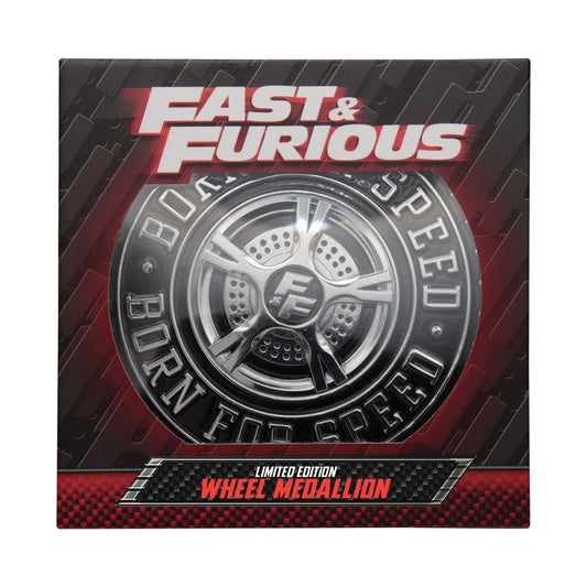 Médaillon collector Fast & Furious - ‘Born for Speed’
