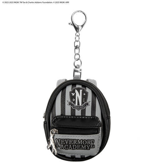 Porte-clés Pochette Noir Académie Nevermore