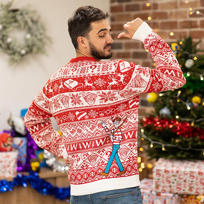 Pull de Noël Où est Charlie ?