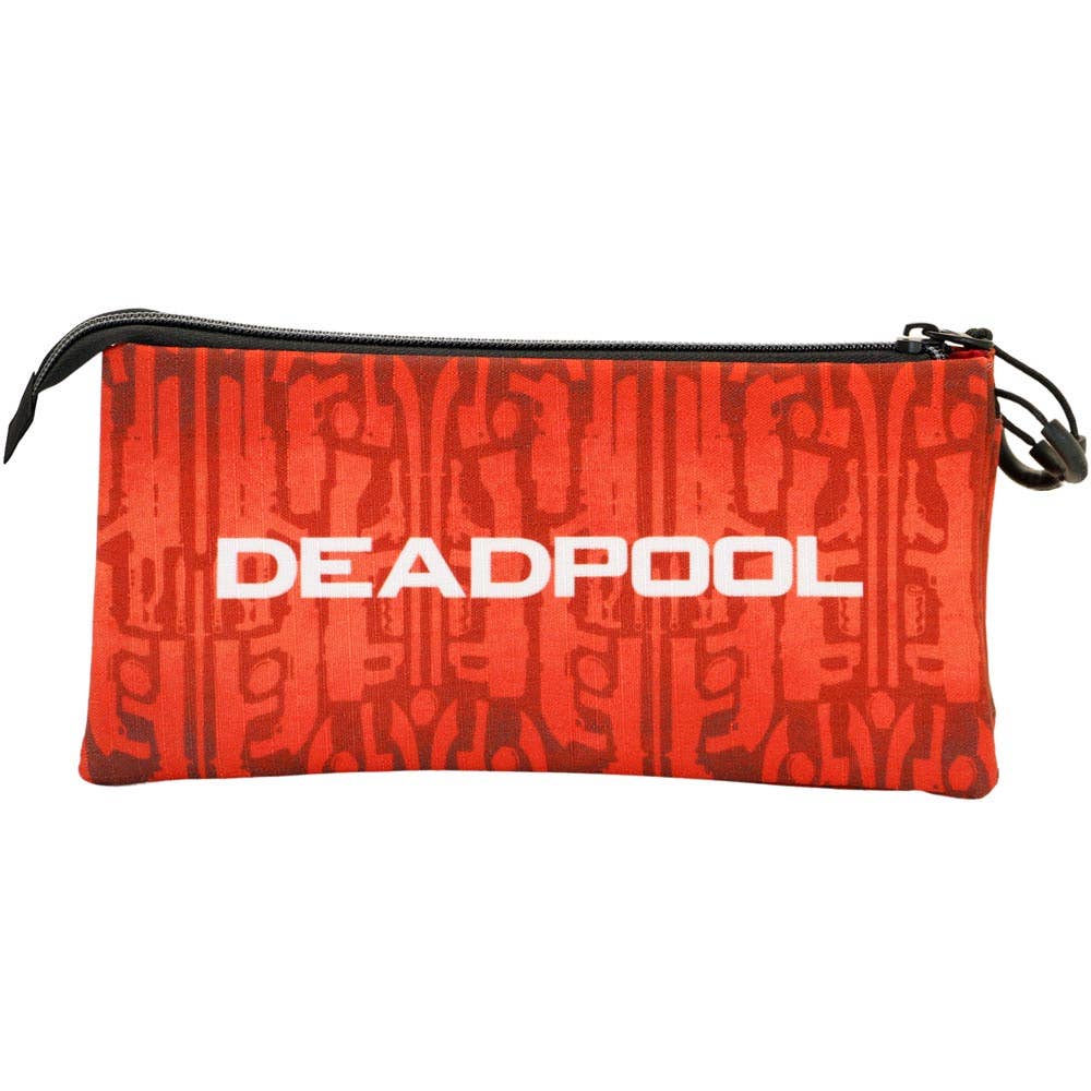 Triple ECO Marvel "Deadpool Weapons" Pencil Case