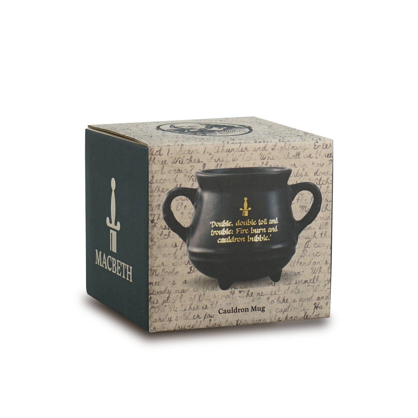 Shakespeare Cauldron - Macbeth 9 cm