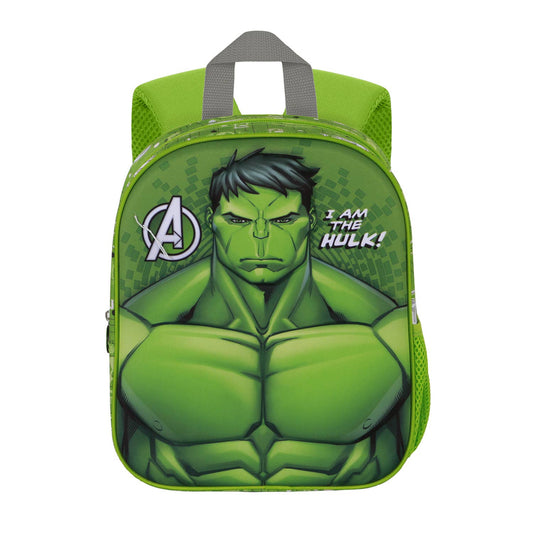 Sac à dos 3D Marvel Hulk Rage-Elite pour maternelle