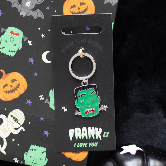 Monster Frank Halloween Keychain