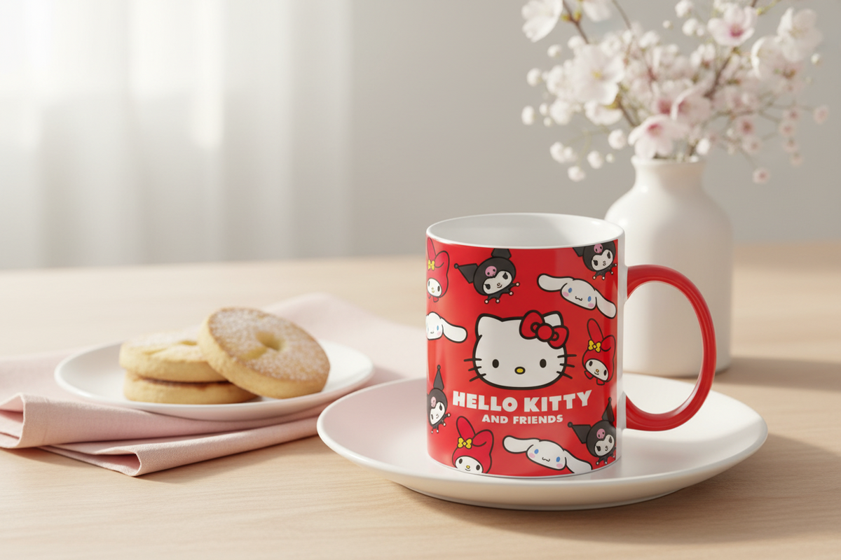 Hello Kitty "Faces" Mug