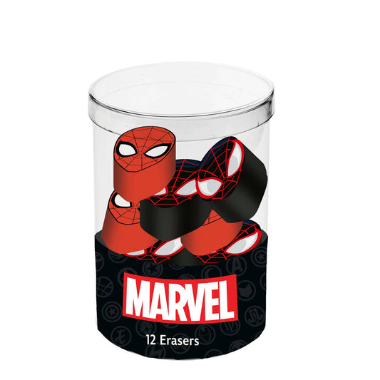 Cube avec 12 gommes à effacer Marvel Spider-Man « Peter »