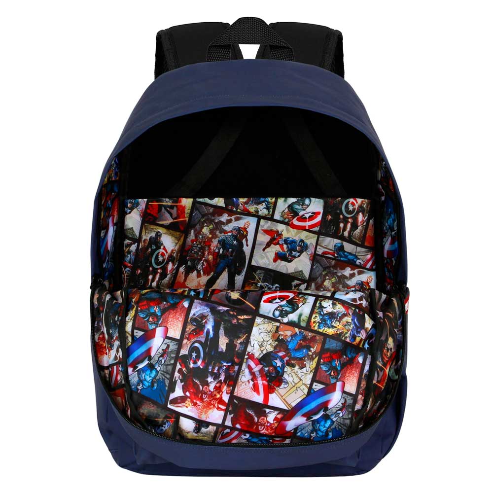 Marvel Captain America "CAP" Block Backpack