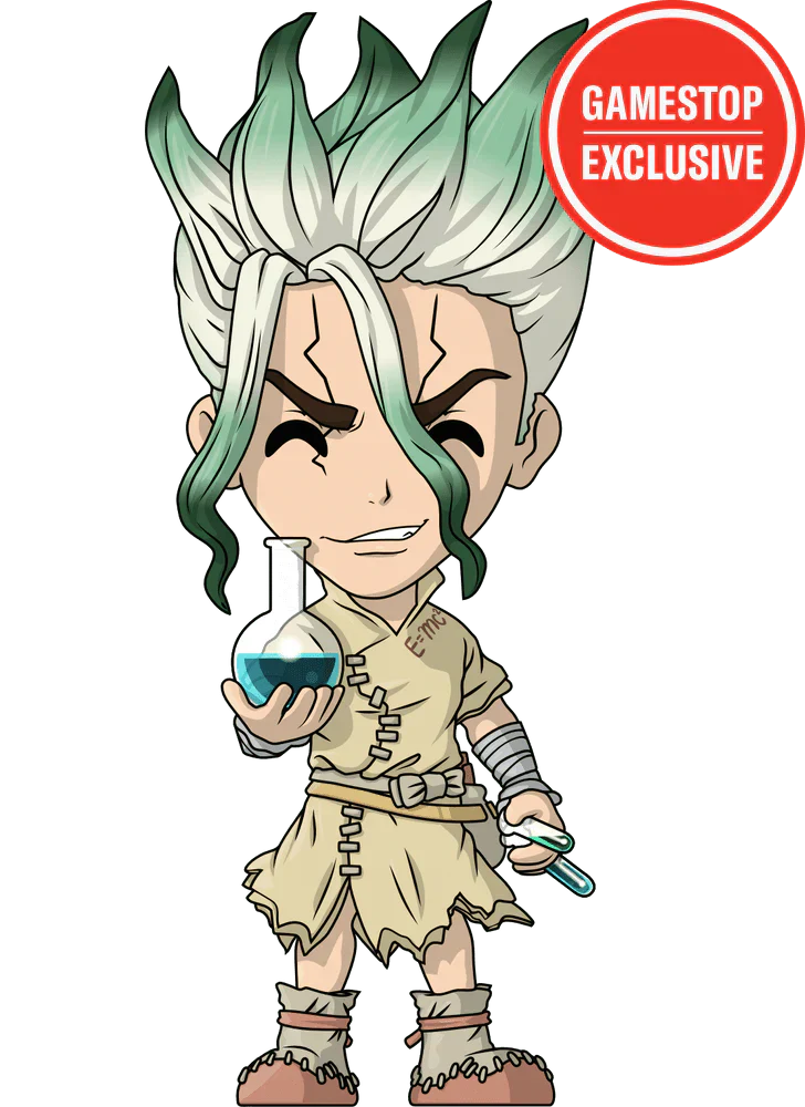 dr stone vinyl figurine senku ishigami youtooz