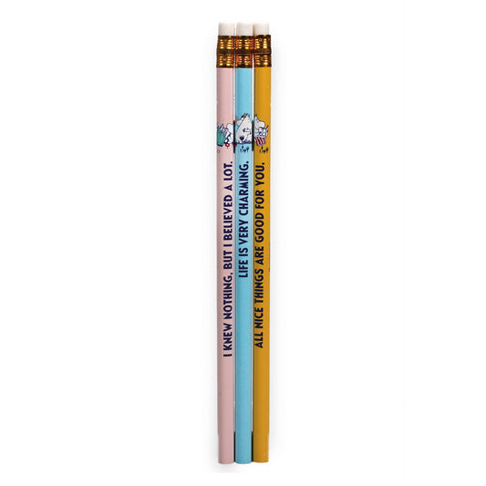 Set de 3 crayons Moomin