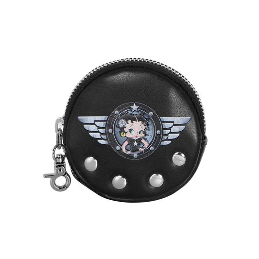 Porte-Monnaie Cookie Betty Boop « Motor Love »