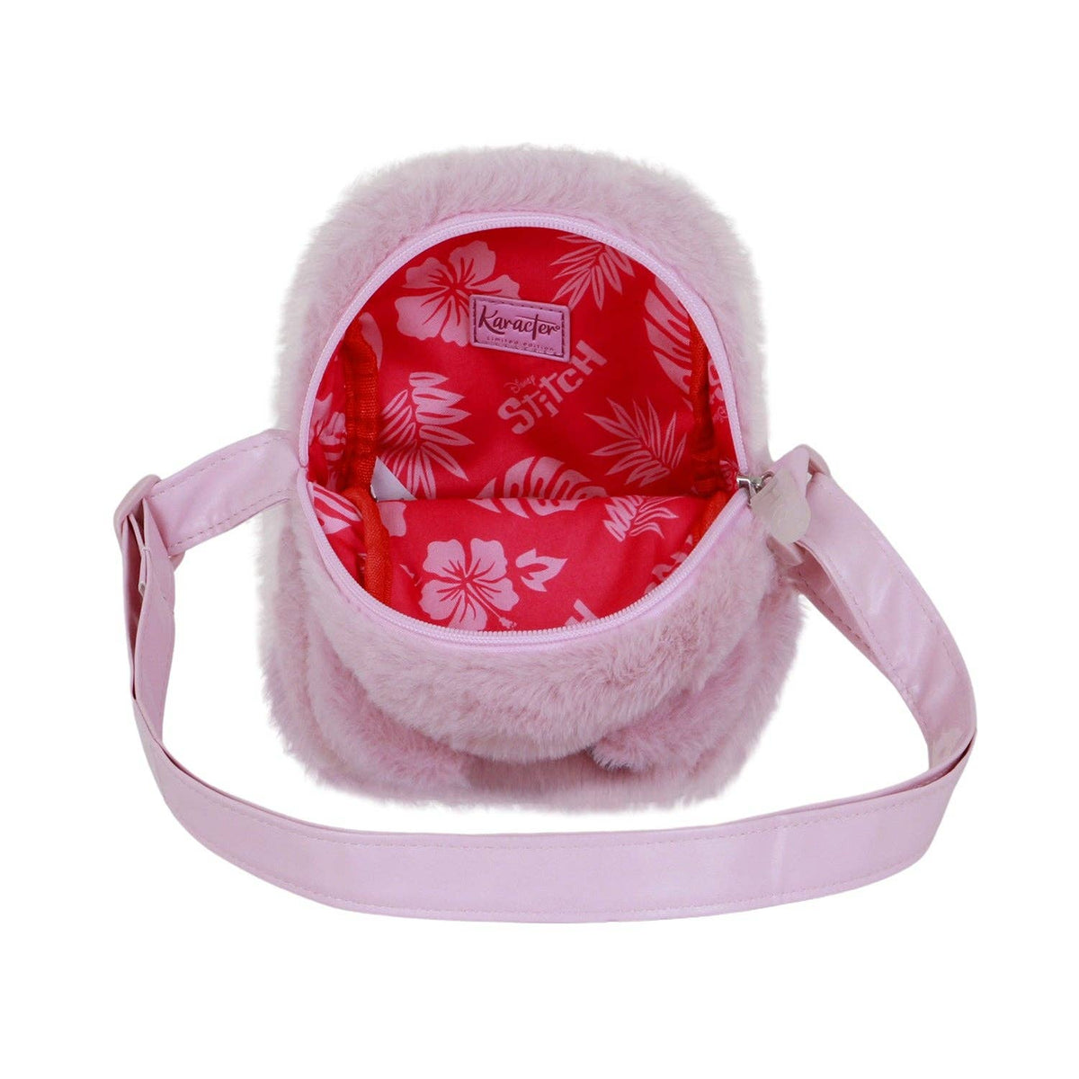 Disney Lilo & Stitch "Angel Heart" Action Plush Crossbody Bag
