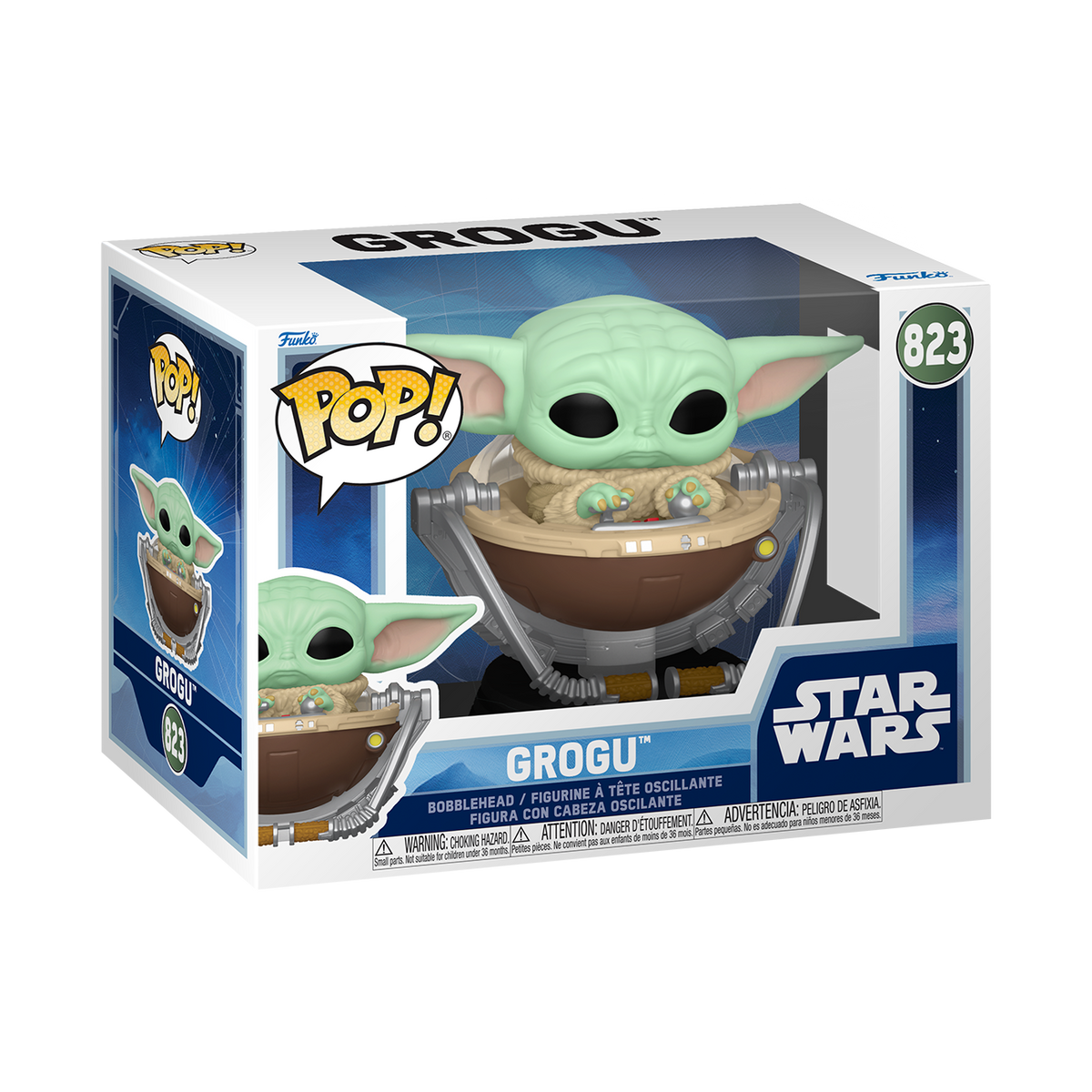 Pop! Grogu in Pram #823 - vue 2