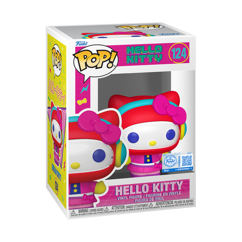 Pop! Hello Kitty (Tenue Arcade) - packaging officiel
