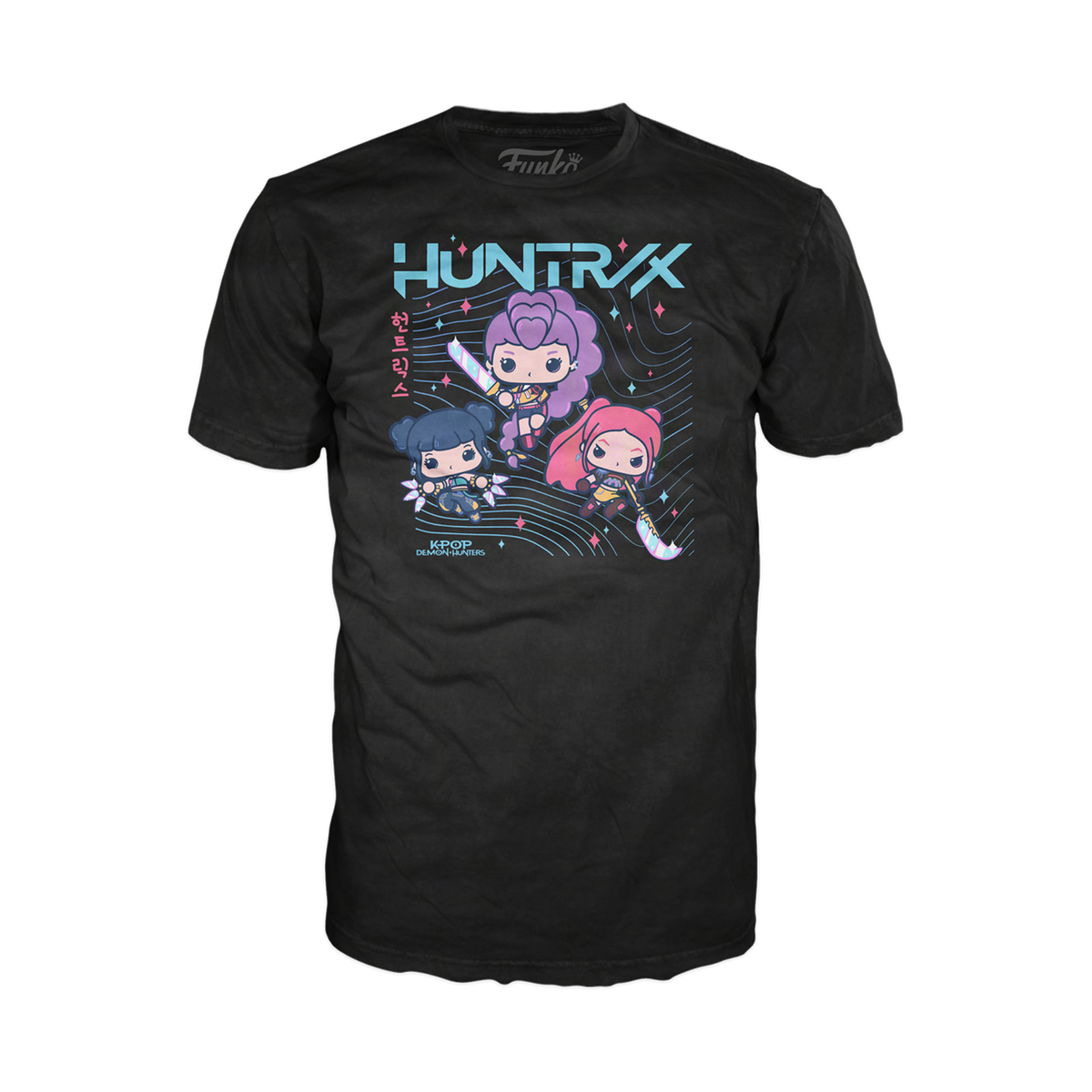 T-shirt KPop Demon Hunters HUNTR/X - visuel officiel